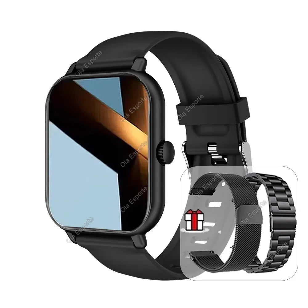 Ola Esporte 2026 Smart Watch 2.01 Inch Bluetooth Fitness Tracker