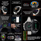 Smart Watch TK26 Blood Oxygen ECG Body Temperature by GUHUAVMI