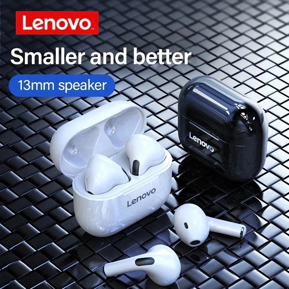 Bluetooth 5.3 Lenovo LP40 Lightweight Waterproof Earphones
