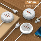 50W USB Charger Multi Port Fast Charging Adapter for iPhone Samsung