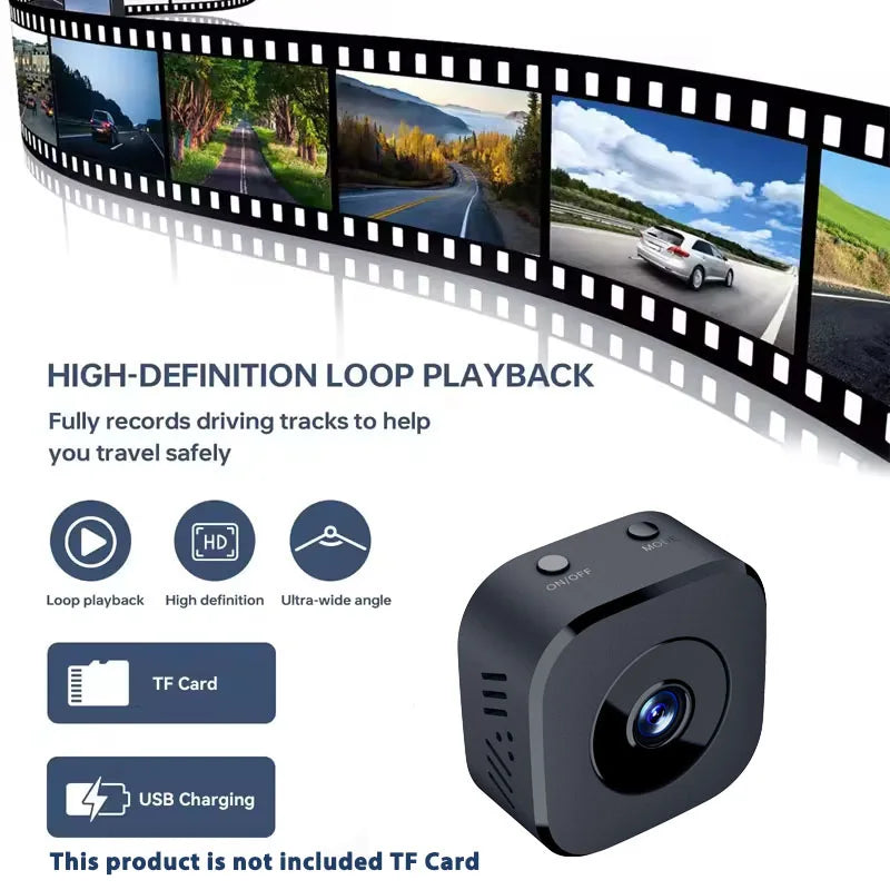 HD Mini Security Camera WiFi Night Vision Waterproof