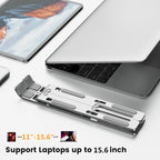 Aluminum Alloy Adjustable Laptop Holder Stand Portable