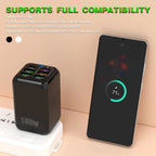 150W USB Charger Wall Adapter with 6 Ports and Fast Charging