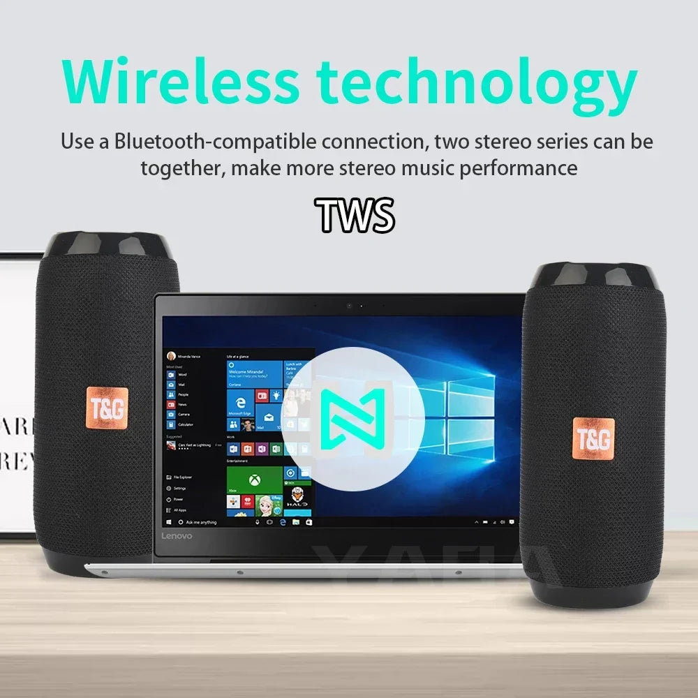 Bluetooth Portable Speaker T&G TG117