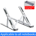 Aluminum Alloy Adjustable Laptop Holder Stand Portable