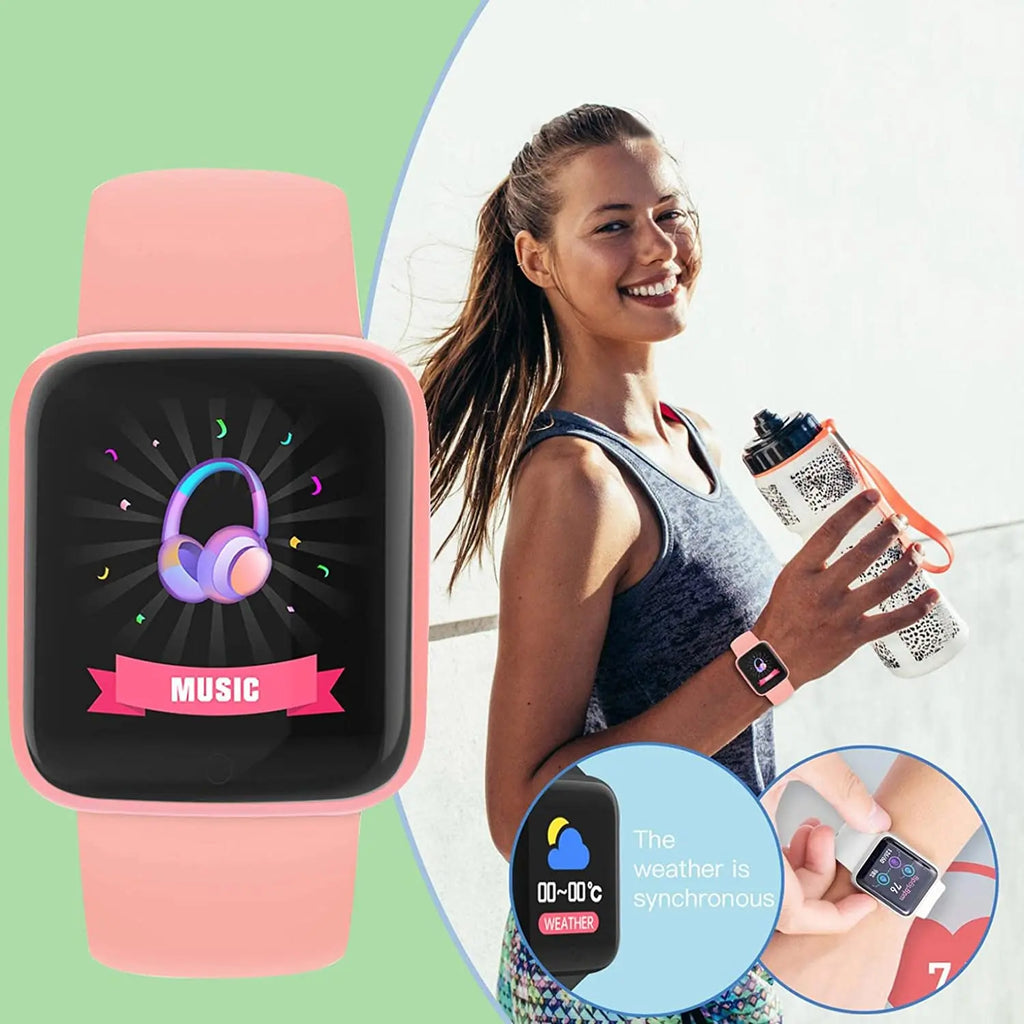 Y68 Smartwatch D20 Bluetooth Fitness Tracker for Men and Women