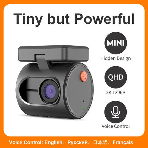 2K Dash Camera KAWA MINI 3 with Voice Control and WiFi