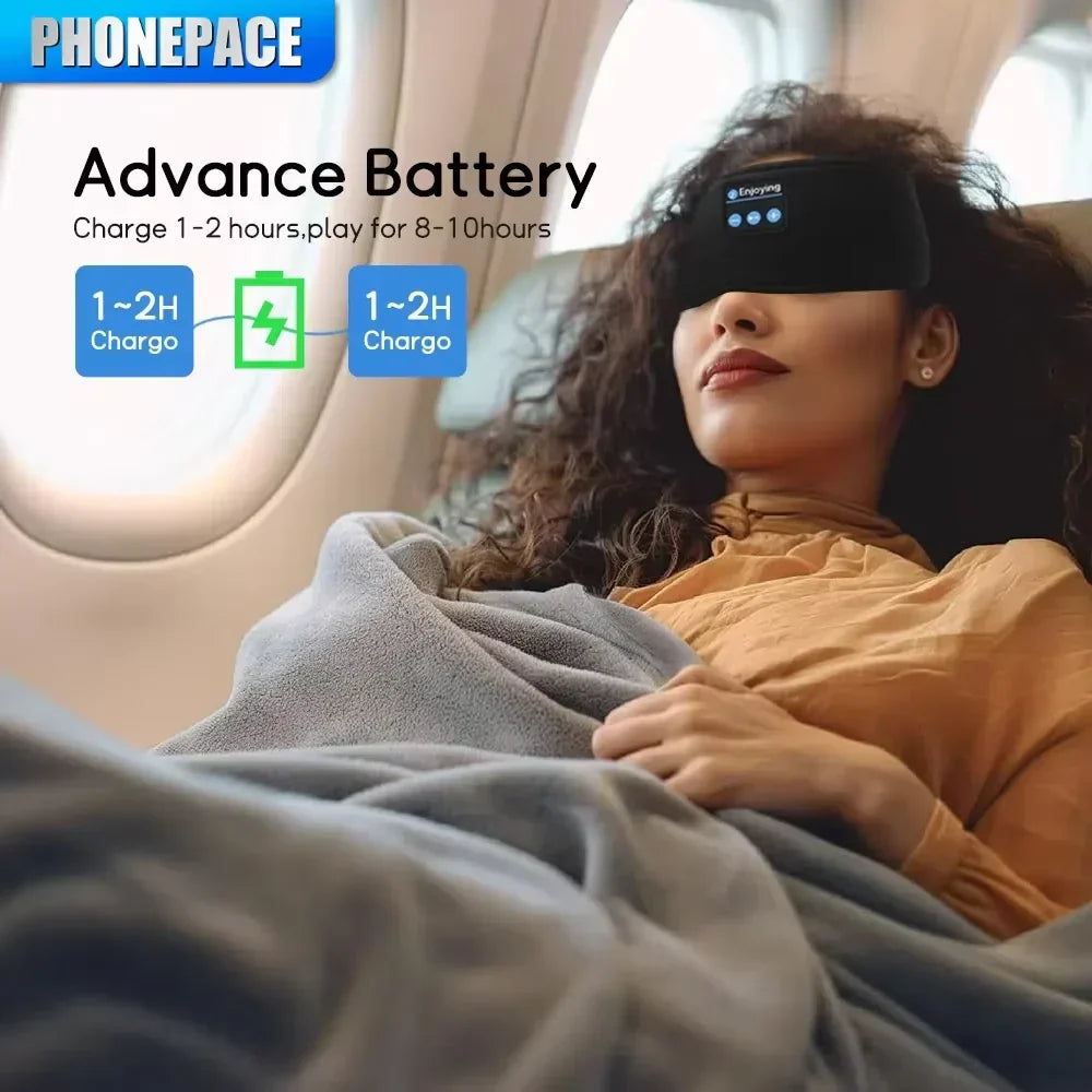 Sports Headband Bluetooth Earphones with Noise-Cancellation