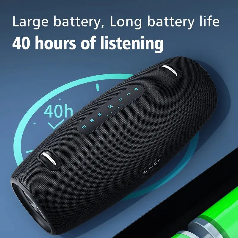 60W Portable Bluetooth Speaker ZEALOT S67