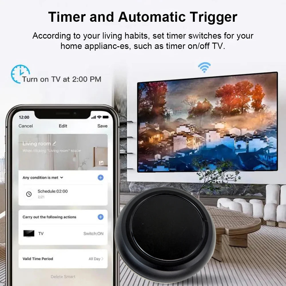 Tuya WiFi Smart IR Remote Controller IRC03 for Home Devices