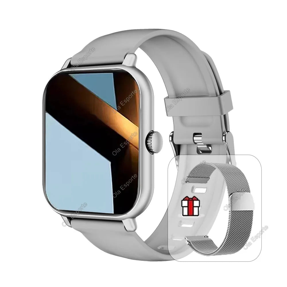 Ola Esporte 2026 Smart Watch 2.01 Inch Bluetooth Fitness Tracker