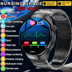 Smart Watch TK26 Blood Oxygen ECG Body Temperature by GUHUAVMI