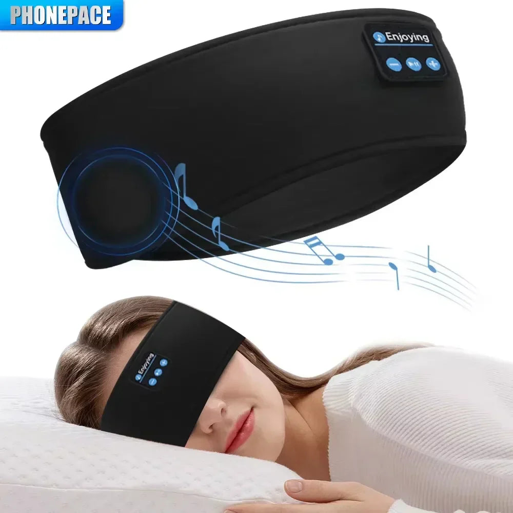 Sports Headband Bluetooth Earphones with Noise-Cancellation