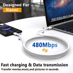 Xiaomi Type C Cable 120W Fast Charger for Mi and Redmi Phones