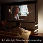 Smart LED Spiral Table Lamp by KIQUNE with Remote Control