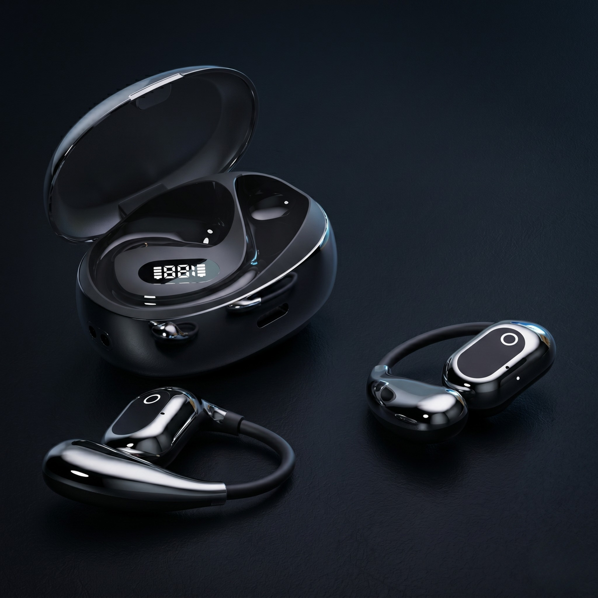 Translator Headphones 2PCS Wireless Bluetooth with 144 Languages